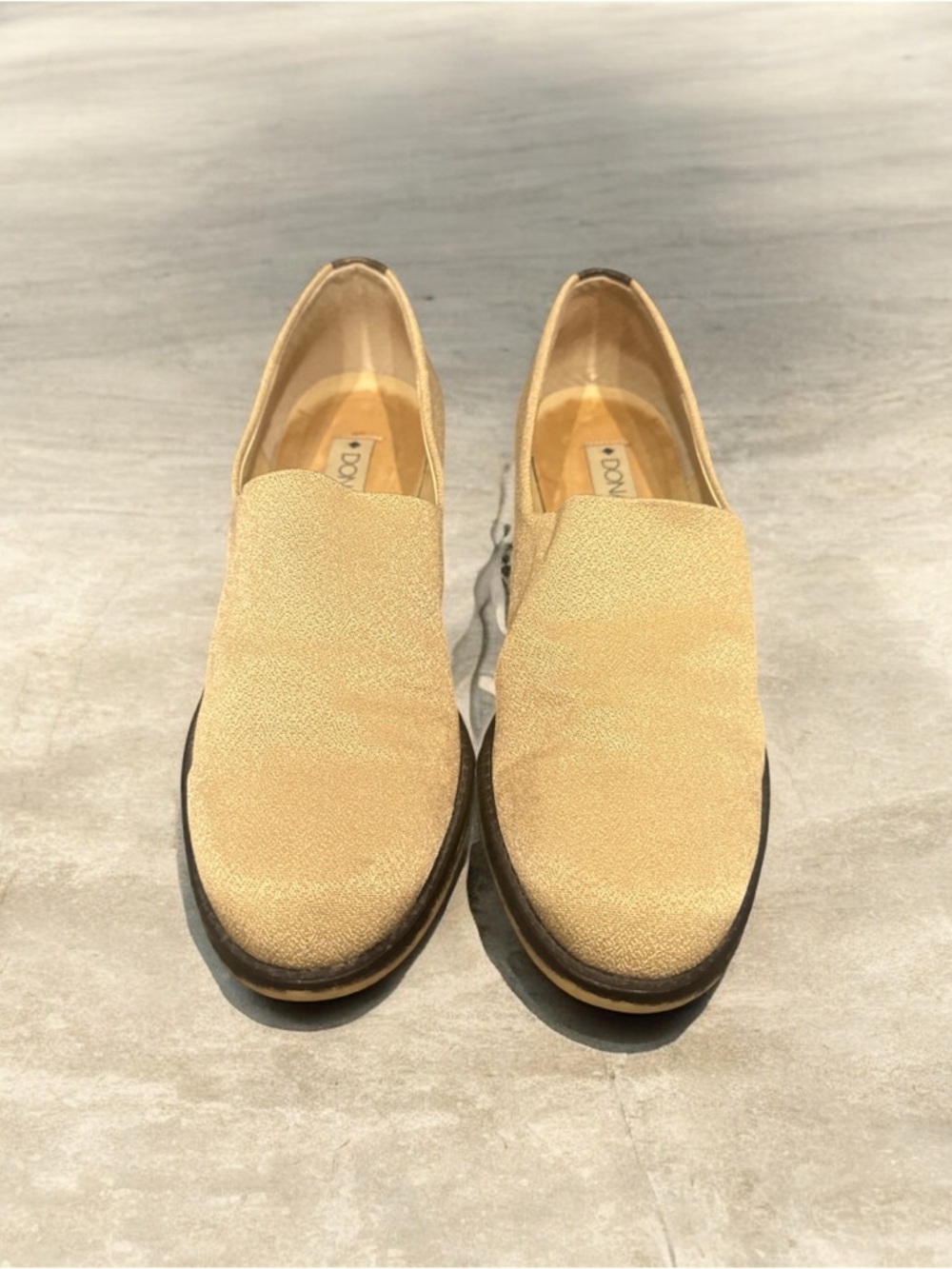 Donald J. Pliner Women's Slip-On Loafers in Beige